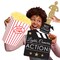 Big Dot of Happiness Red Carpet - Popcorn, Award, and Clapboard Decorations - Movie Night Party Large Photo Props - 3 Pc